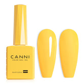 CANNI Neon Yellow Gel Polish bottle shows accurate color for precise application