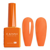 CANNI Orange Gel Nail Polish bottle showing a vibrant at-home manicure shade.