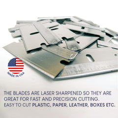 CANOPUS 1.5-inch wide blade shown for heavy-duty trimming tasks.