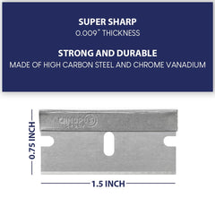 CANOPUS blade individually wrapped in protective paper for safe handling.