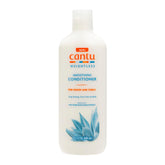 Cantu Acondicionador sin peso en botella; desenreda y suaviza rizos sin apelmazar.