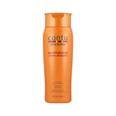 Cantu champú crema manteca de karité en frasco para hidratación suave y brillo.