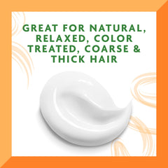 Shiny, smooth hair after using Cantu Moisturizing Conditioner.