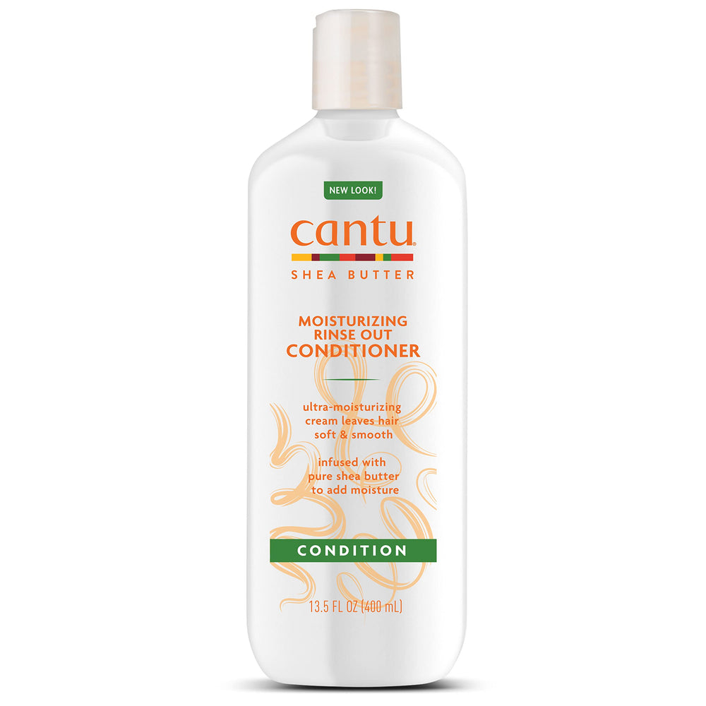 Cantu Moisturizing Conditioner bottle front offers nourished, manageable hair.