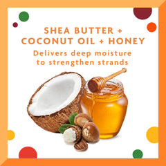 Fórmula con manteca de karité y coco para cabello texturizado Cantu Kids.