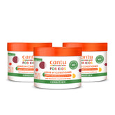 Acondicionador sin enjuague Cantu Kids pack de 3, rizos más suaves.