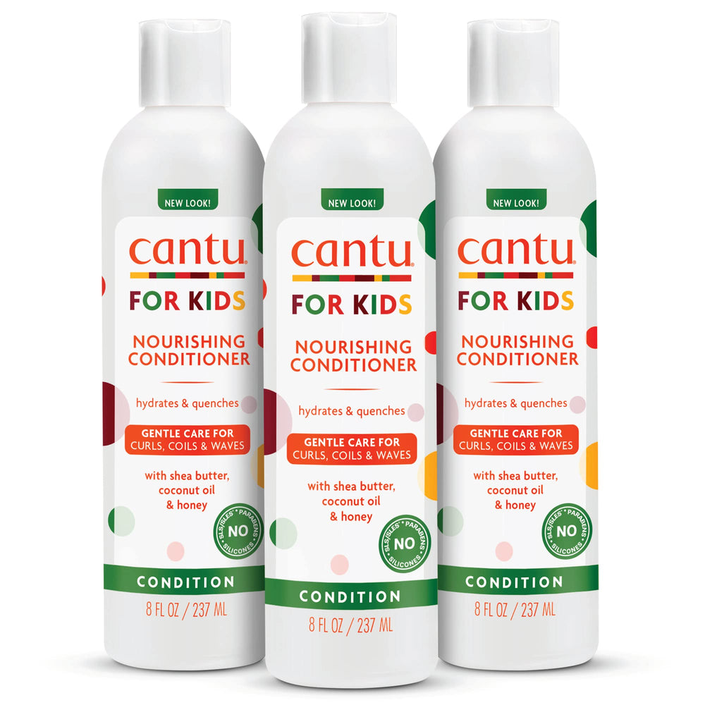 Cantu para niños: botella de acondicionador sin sulfatos para rizos
