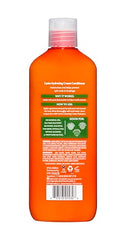 Cantu Shea Butter Hydrating Cream Conditioner label closeup showing natural oils and a sulfate-free formula