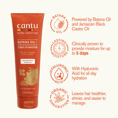 Cantu Ultra Moisture, aceite-batana: nutre y suaviza las fibras capilares.