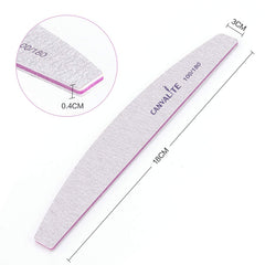 Double sided emery board by Canvalite for durable, repeated use