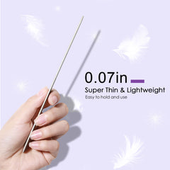 Canvalite lightweight, thin design for precise filing.