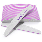 Canvalite nail files with 100/180 grit for quick shaping and smoothing