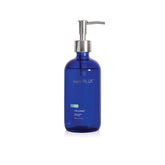 Capri Blue Volcano hand wash bottle with cobalt glass for refreshing cleansing and hydration.