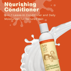 CARA B Naturally detangler gliding through curls and coils for smoother styling