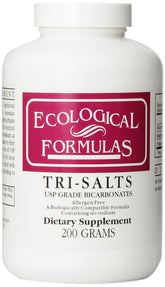 Cardiovascular Research Tri-Salts 200 g en envase compacto para uso diario.