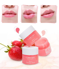 Fragancia suave de mascarilla labial CARE:NEL, aroma frutal agradable.