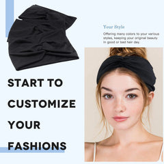 Carede headbands hold hair back during gym sessions with sweat-absorbent design.