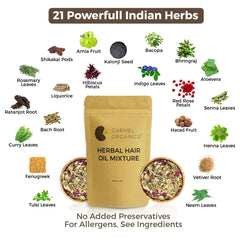 CARMEL ORGANICS infusión en baño María para extracción suave
