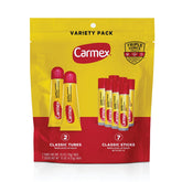 Bálsamo Carmex Classic en tubo, aplicación suave para labios secos.