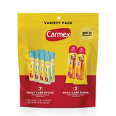 Carmex Daily Care bálsamo SPF15 barra fresa, protección diaria.