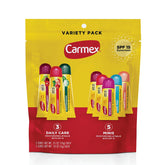 Carmex paquete de 8 bálsamos labiales con SPF 15 para uso diario
