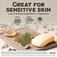 Carolina Castile Soap Aceite de Oliva, aporta hidratación suave para la piel
