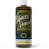 Carolina Castile Soap bottle front view illustrates gentle cleansing for sensitive skin
