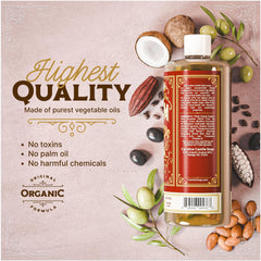 Carolina Castile Soap high-concentration liquid, little goes a long way.