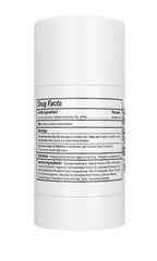 Carpe activated charcoal visuals highlight natural sweat absorption for underarms.