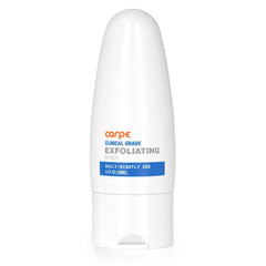 Carpe exfoliante axilas, protección de olor en botella, uso diario seguro.