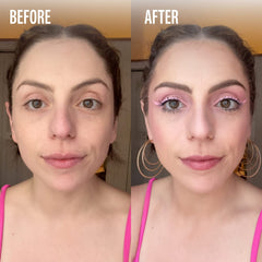 Carpe Primer applied under makeup creates a smooth base for longevity