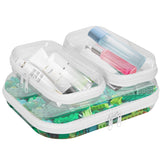 CarryEpic Clear Hard Shell small front view for compact organization.
