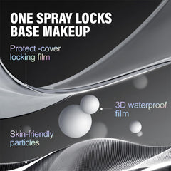 CARSLAN 16h waterproof setting spray withstands sweat and rain.