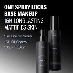 CARSLAN fine-mist spray delivers even, lightweight setting.