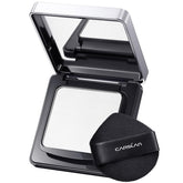 CARSLAN polvos compacto translúcido con espejo, ideal para retoques diarios.