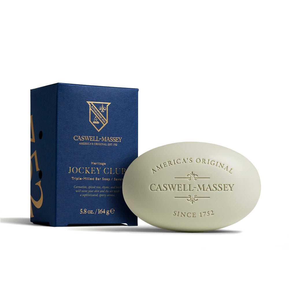 Caswell-Massey Jockey Club jabón natural para piel suave y limpia