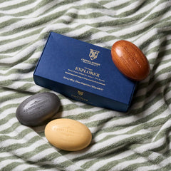 Caswell-Massey moisturizing glycerin-rich formula leaves skin soft after use.