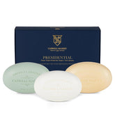 Caswell-Massey Number Six soap bar for a refreshing citrus aroma.