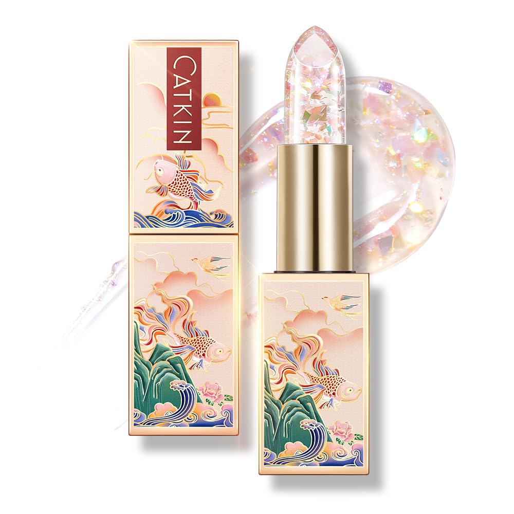 CATKIN bálsamo labial cambio-color en empaque couture para un toque personalizado