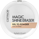 Catrice borrador brillo gel-que-se-transforma-en-polvo para acabado mate suave e instantáneo.