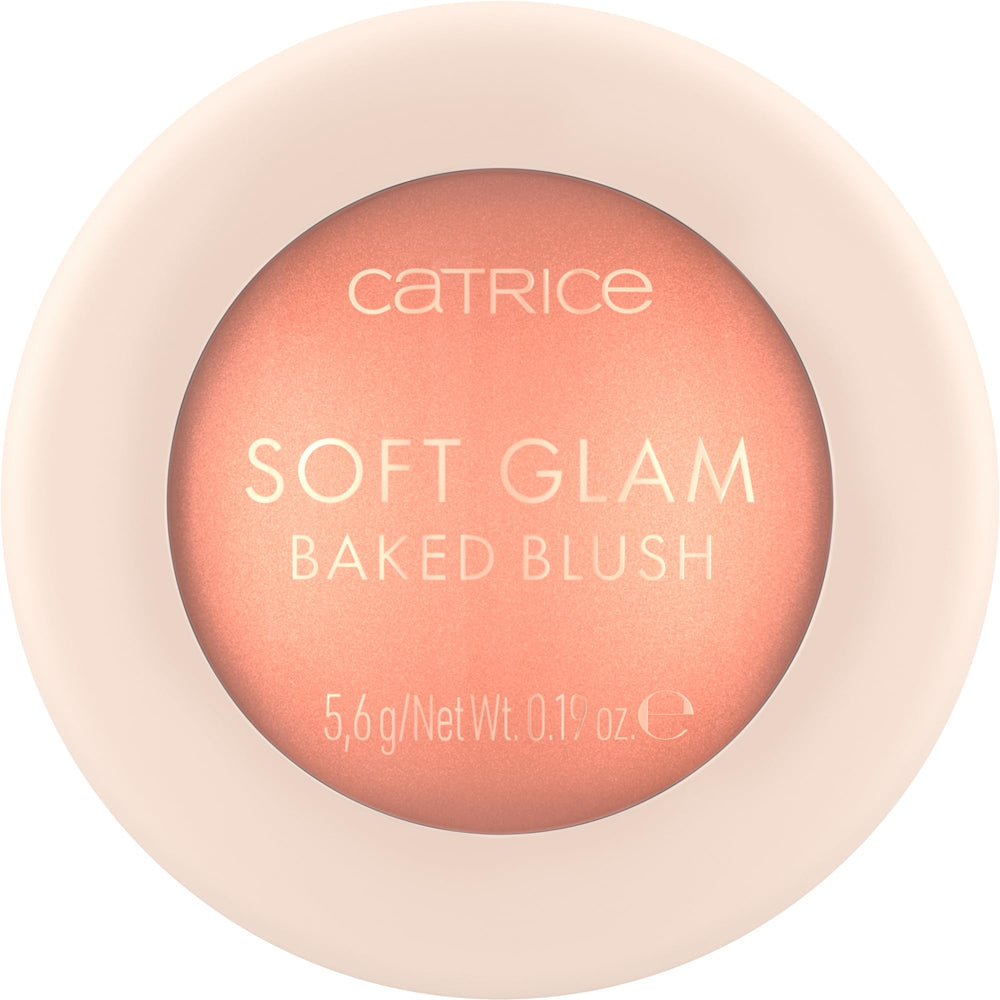 Catrice Soft Glam Baked Blush aplicación suave para un rubor natural y duradero