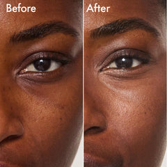 Catrice Under Eye Brightener application with sponge shows versatile tool-friendly finish