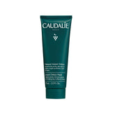 Caudalie Instant Detox Mask jar closeup highlighting pink clay for pore cleansing