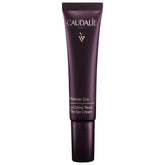 Caudalie Premier Cru eye cream with cooling metal applicator brightens and depuffs the eye contour