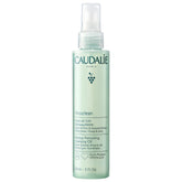 Caudalie Vinoclean bottle with pump for fast makeup removal.