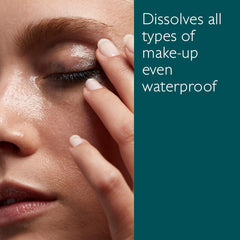Caudalie Vinoclean oil dispensed onto clean hands.