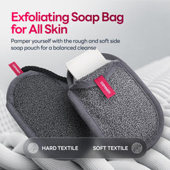 CAVEEM bolsa para jabón con espuma rica para ducha.