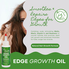 CB SMOOTHE Oil con ricino negro jamaicano para hidratación del cuero cabelludo