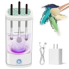 Cbsrvmlp electric makeup brush cleaner front view for quick, thorough cleaning.