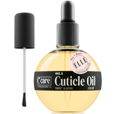 C CARE Sweet Almond Cuticle Oil bottle closeup showing hydrating formula